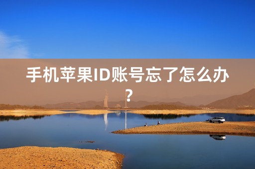 手机苹果ID账号忘了怎么办？