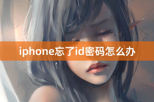 iphone忘了id密码怎么办