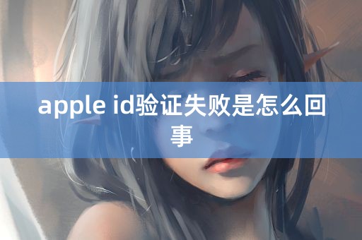 apple id验证失败是怎么回事