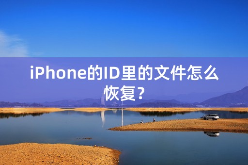 iPhone的ID里的文件怎么恢复？