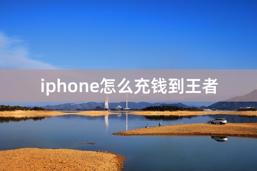 iphone怎么充钱到王者