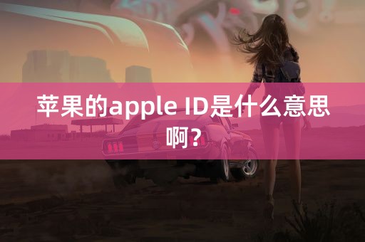 苹果的apple ID是什么意思啊？