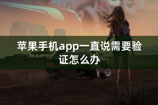 苹果手机app一直说需要验证怎么办