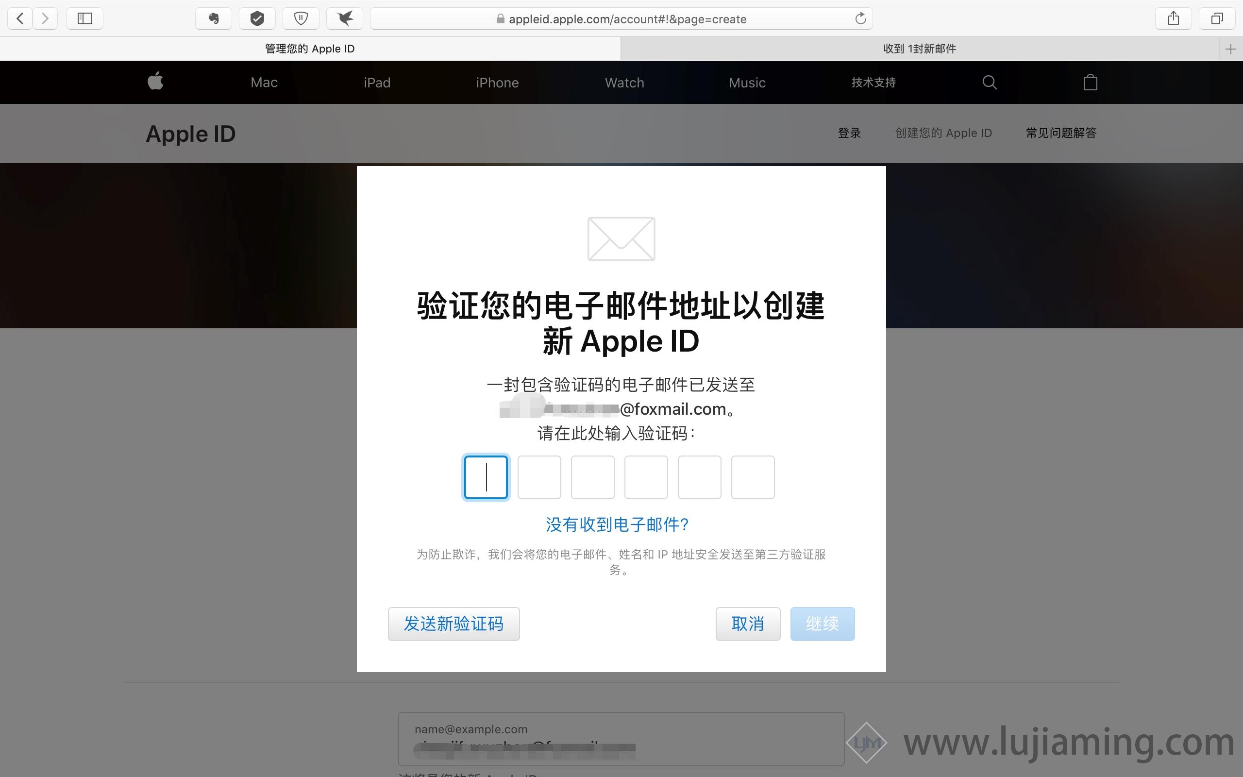 Apple ID 账号的格式.求解！