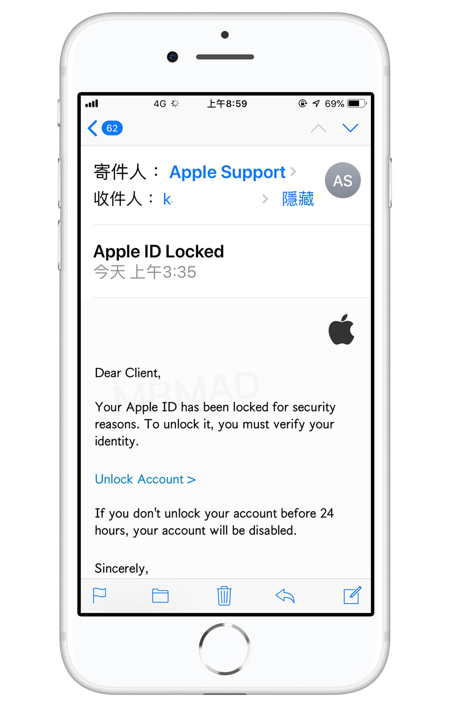 苹果手机注册apple id时可以用电子邮件吗？