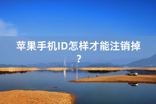 苹果手机ID怎样才能注销掉？