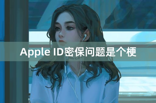 Apple ID密保问题是个梗