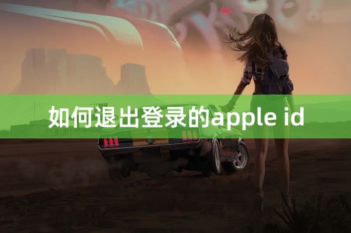 如何退出登录的apple id