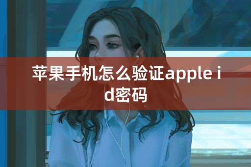 苹果手机怎么验证apple id密码