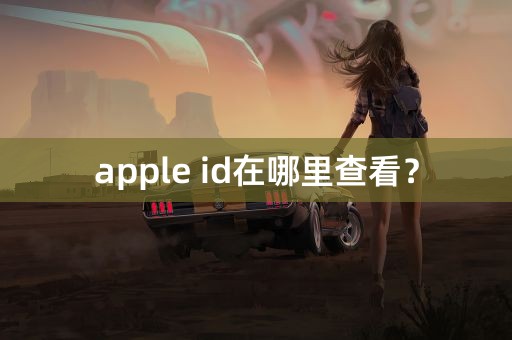 apple id在哪里查看？