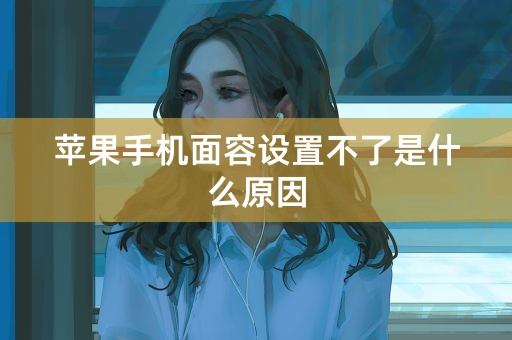 苹果手机面容设置不了是什么原因