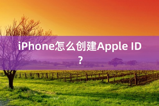 iPhone怎么创建Apple ID？