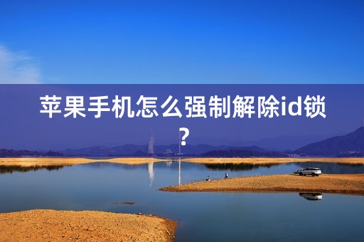 苹果手机怎么强制解除id锁？