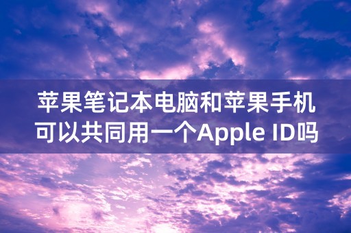 苹果笔记本电脑和苹果手机可以共同用一个Apple ID吗？