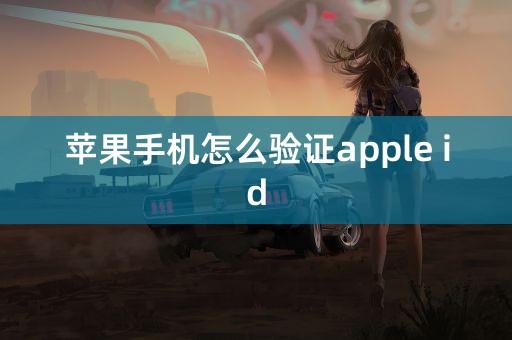 苹果手机怎么验证apple id