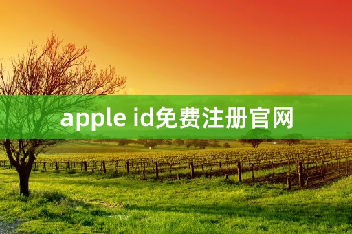 apple id免费注册官网