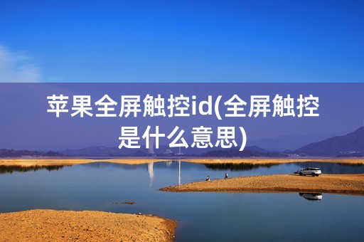 苹果全屏触控id(全屏触控是什么意思)