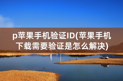 p苹果手机验证ID(苹果手机下载需要验证是怎么解决)