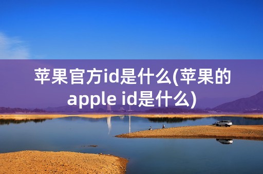 苹果官方id是什么(苹果的apple id是什么)