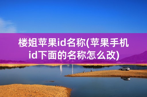 楼姐苹果id名称(苹果手机id下面的名称怎么改)