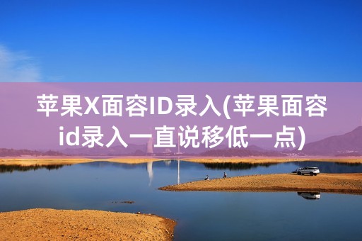 苹果X面容ID录入(苹果面容id录入一直说移低一点)