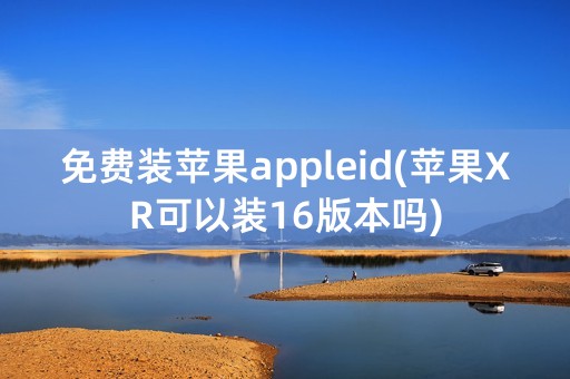 免费装苹果appleid(苹果XR可以装16版本吗)