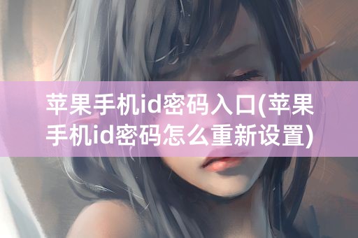 苹果手机id密码入口(苹果手机id密码怎么重新设置)