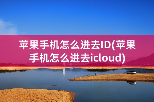 苹果手机怎么进去ID(苹果手机怎么进去icloud)