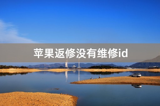 苹果返修没有维修id