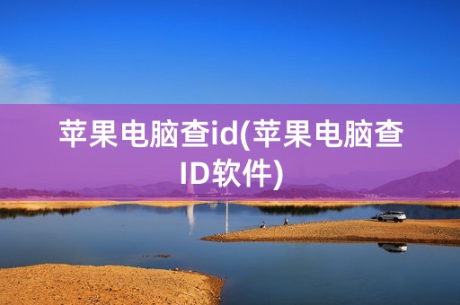 苹果电脑查id(苹果电脑查ID软件)