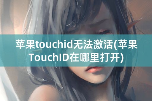 苹果touchid无法激活(苹果TouchID在哪里打开)