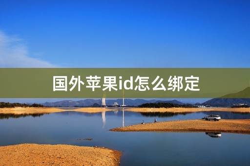 国外苹果id怎么绑定