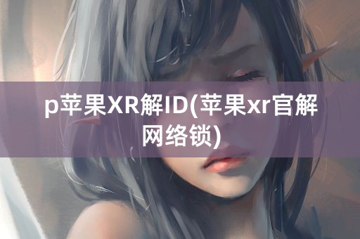 p苹果XR解ID(苹果xr官解网络锁)