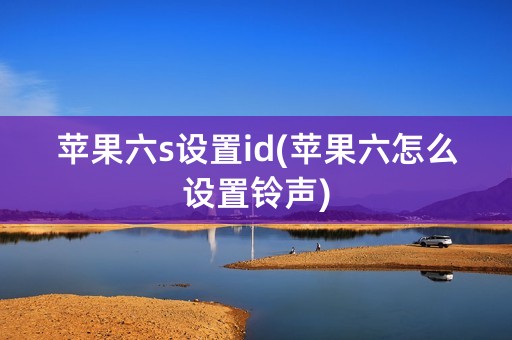 苹果六s设置id(苹果六怎么设置铃声)