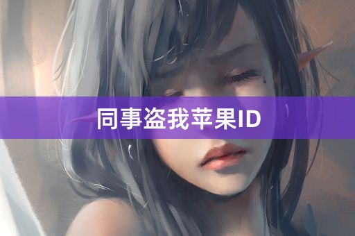 同事盗我苹果ID