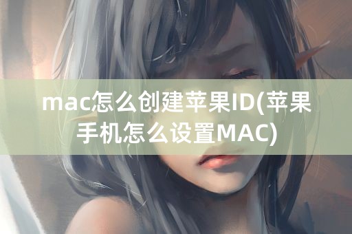 mac怎么创建苹果ID(苹果手机怎么设置MAC)