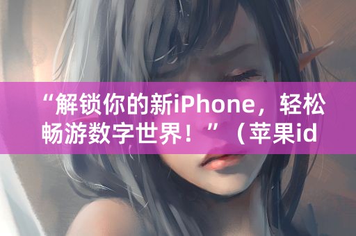 “解锁你的新iPhone，轻松畅游数字世界！”（苹果id码后面符号是感叹号）