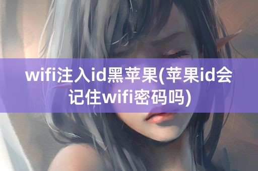 wifi注入id黑苹果(苹果id会记住wifi密码吗)