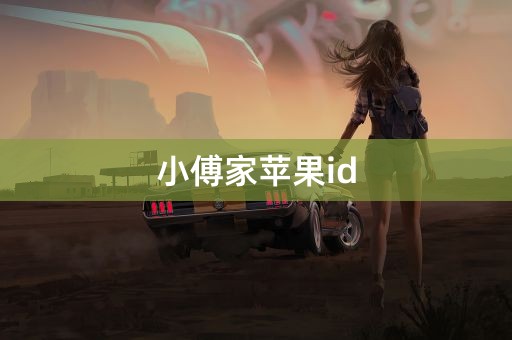 小傅家苹果id